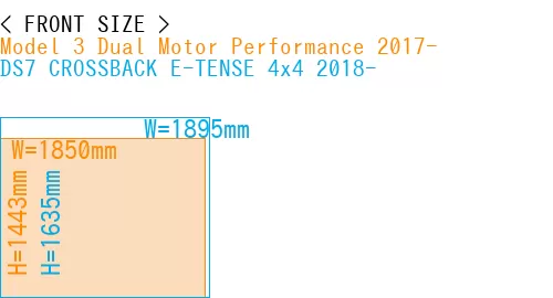 #Model 3 Dual Motor Performance 2017- + DS7 CROSSBACK E-TENSE 4x4 2018-